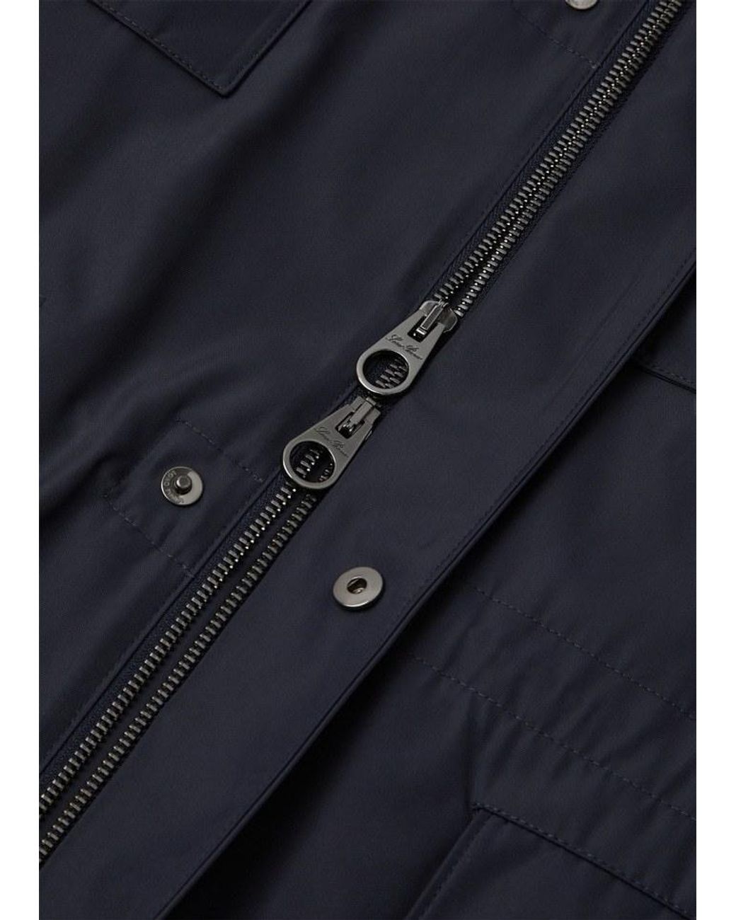 Loro Piana Blue Traveller Field Jacket for men