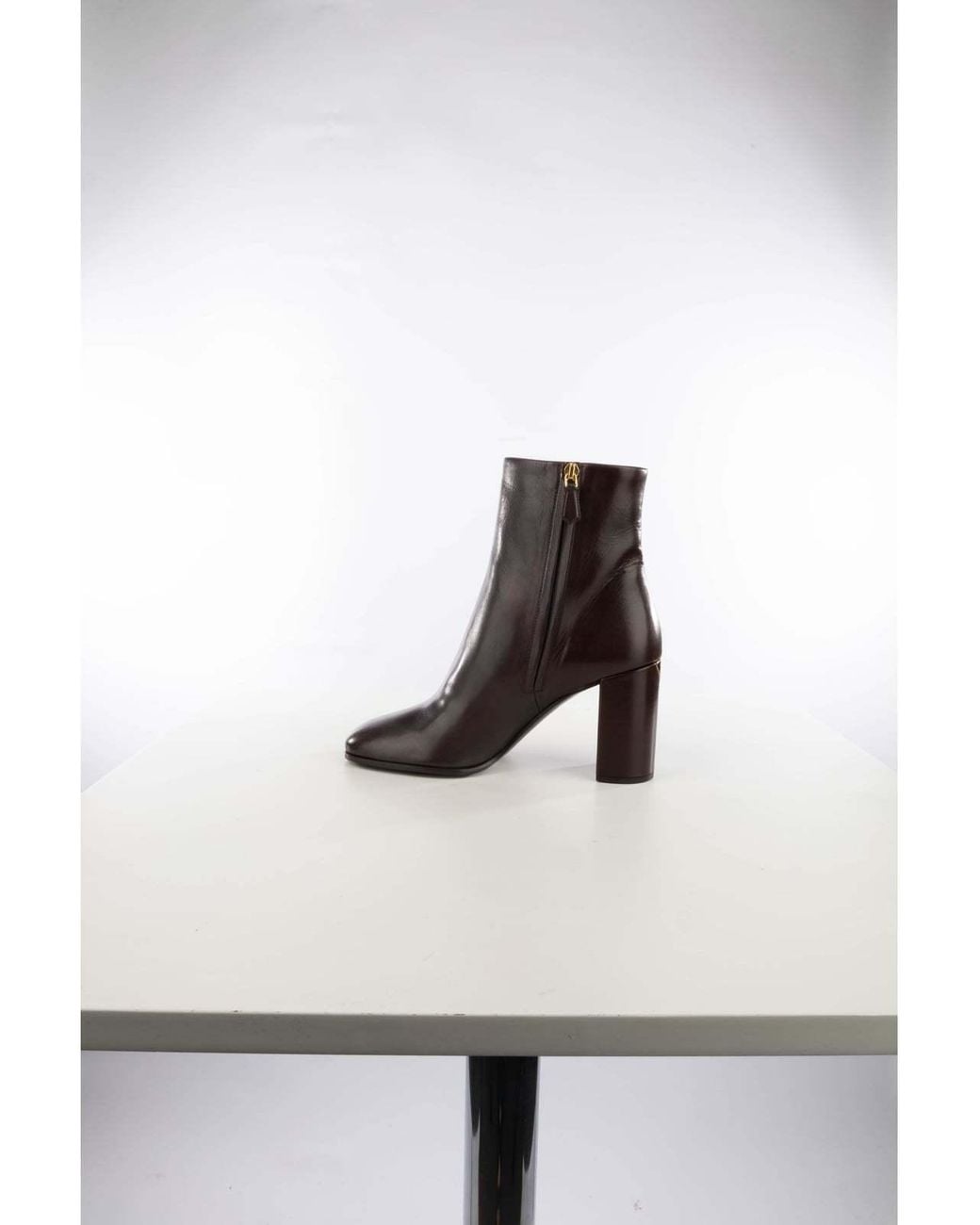 Prada Black Block-Heel Ankle Boots