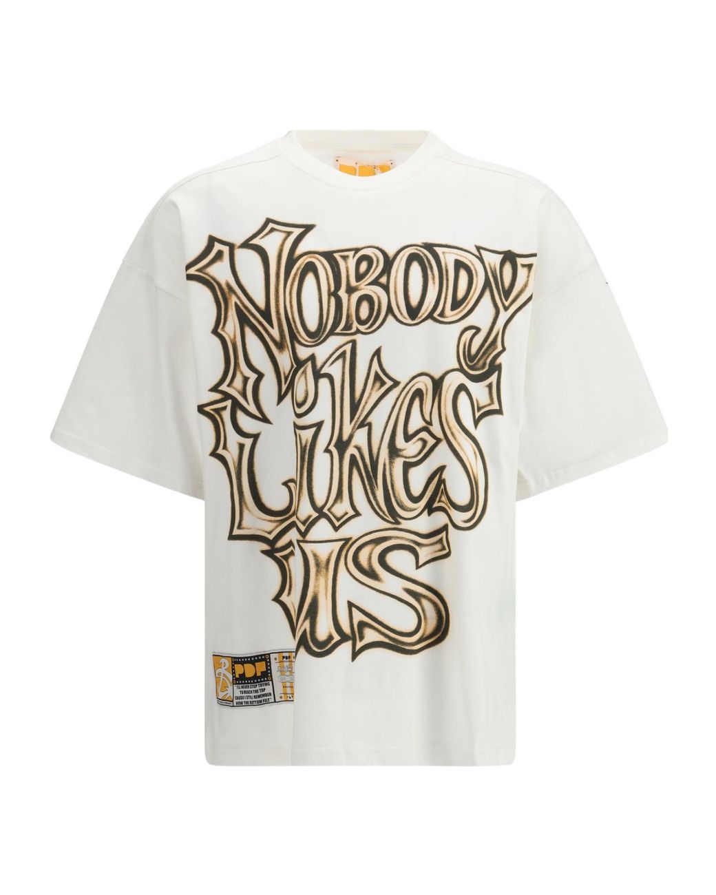 PDF CHANNEL White Graphic T-Shirt for men