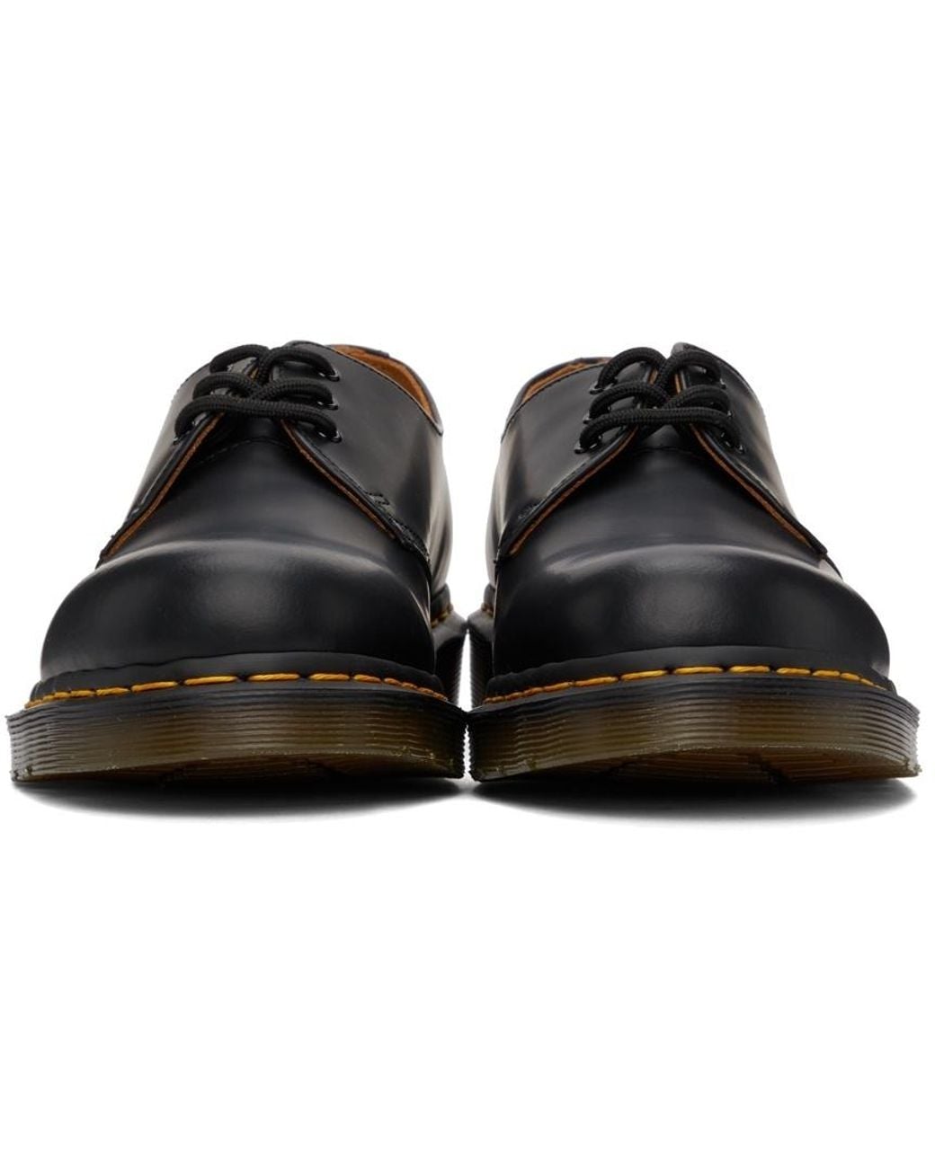 Dr. Martens Black Logo Business Dress Shoes for men