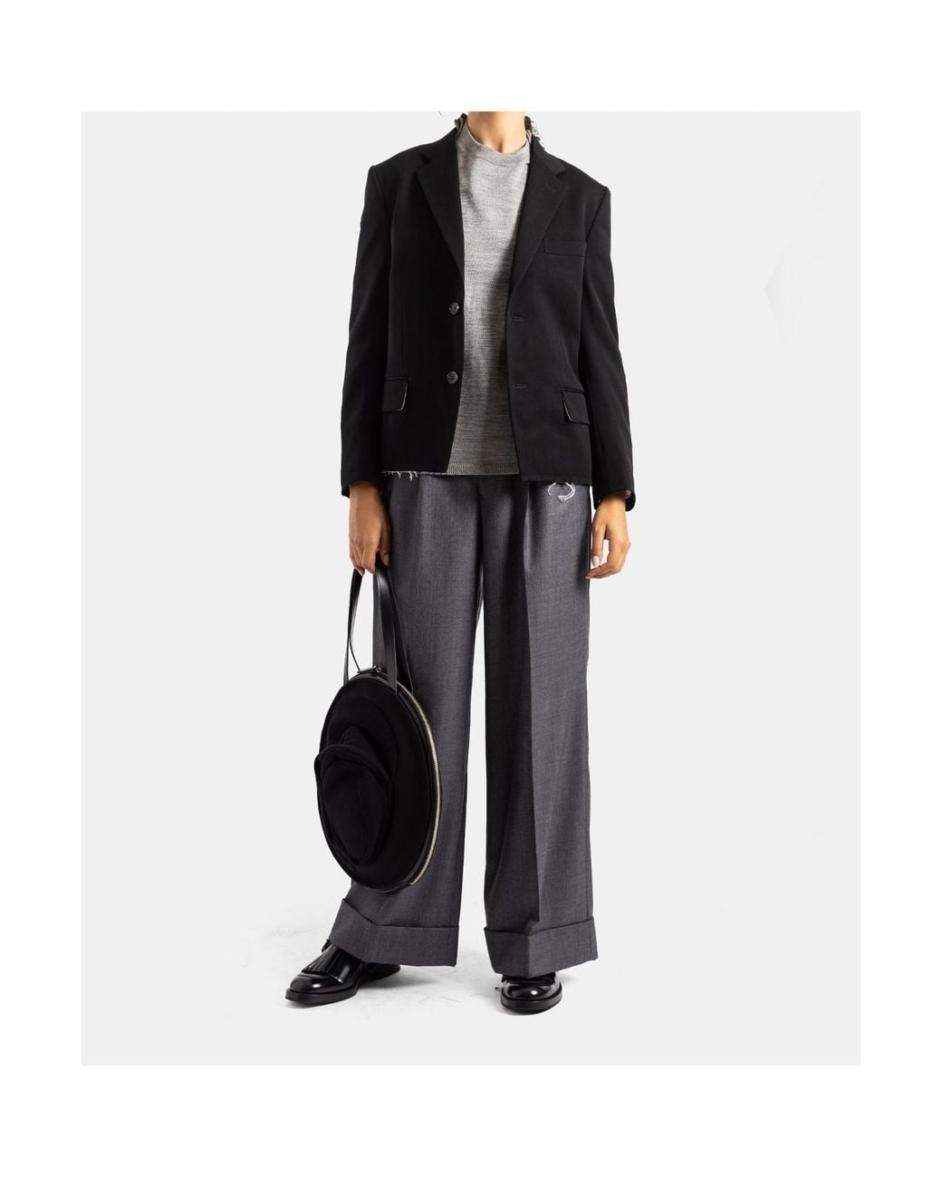 Comme des Garçons Black Comme Des Garçons Single-Breasted Tailored Blazer