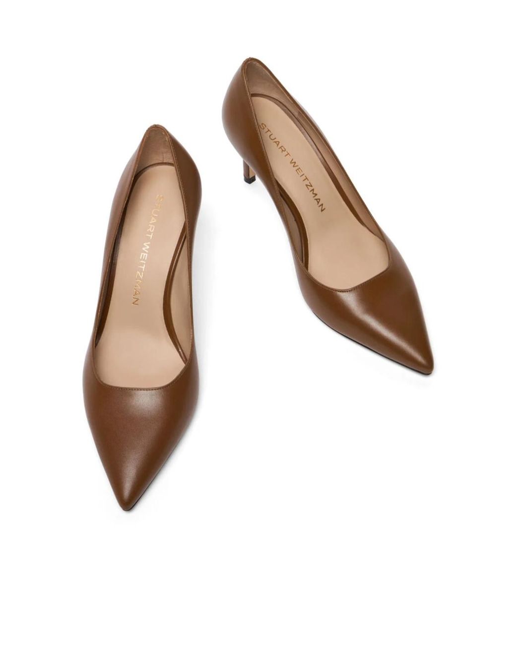 Stuart Weitzman Brown Stuart Power 75