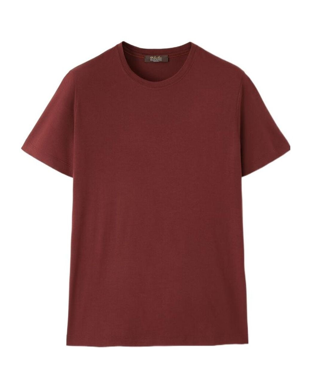 Loro Piana Red The Gift Of Kings Kim T-Shirt for men