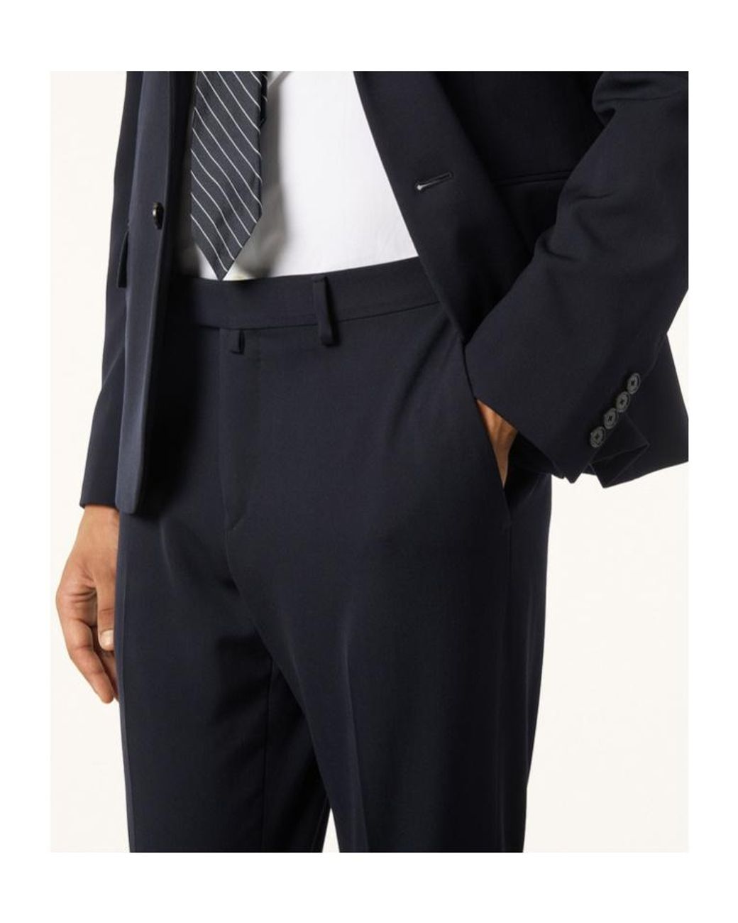 Loro Piana Blue International Suit for men