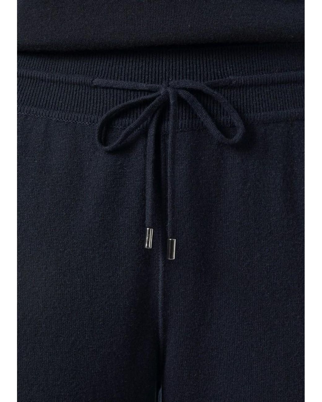 Loro Piana Blue Merano Drawstring Track Trousers