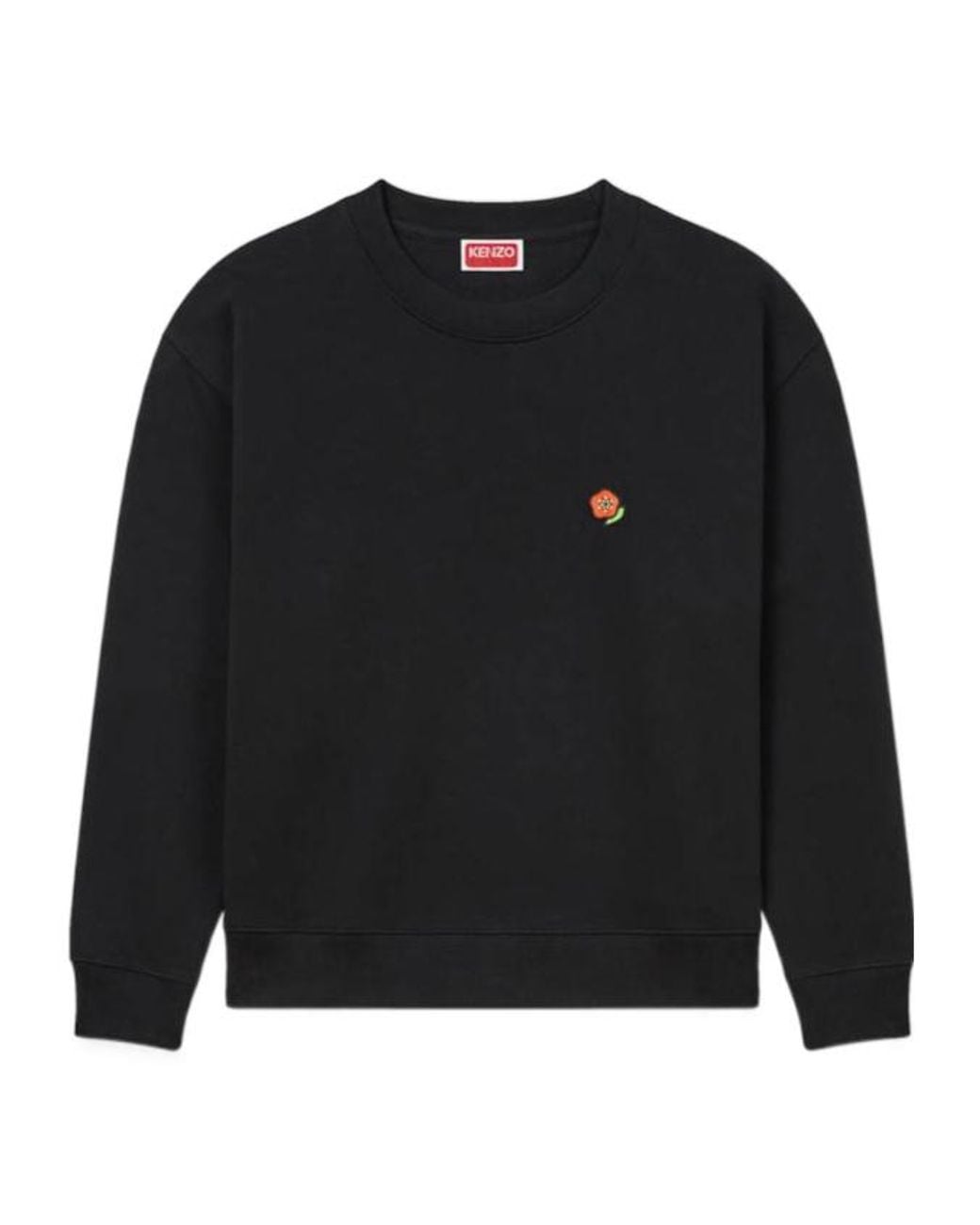 KENZO Black Pop Embroidered Sweatshirt for men