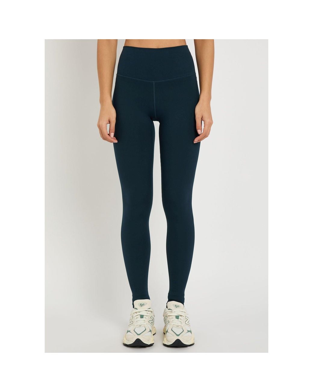 Varley Blue Stretch-Jersey Leggings