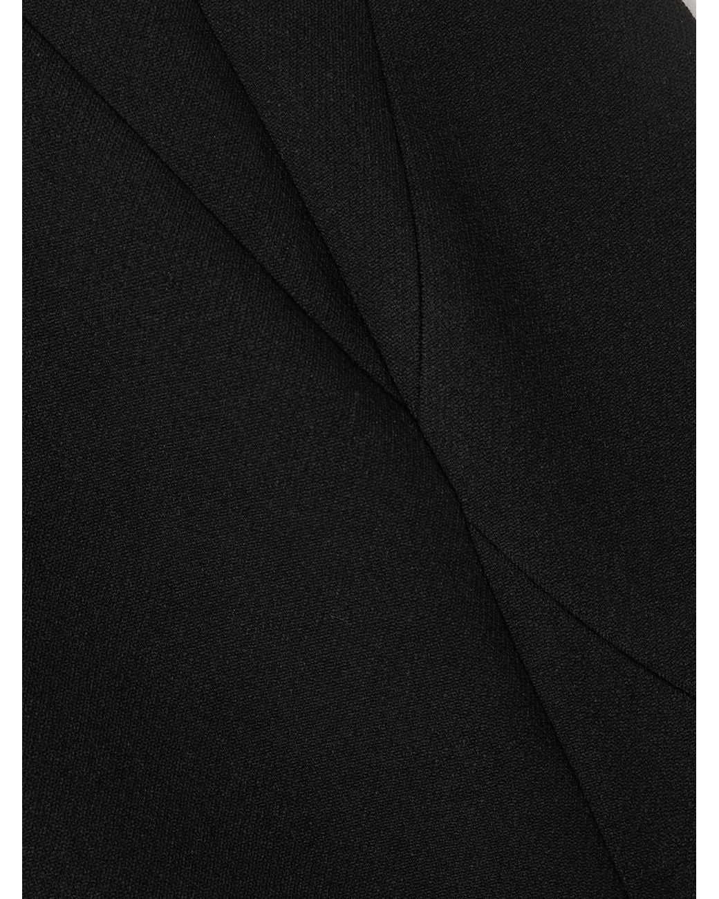 Givenchy Black Midi Kickback Skirt