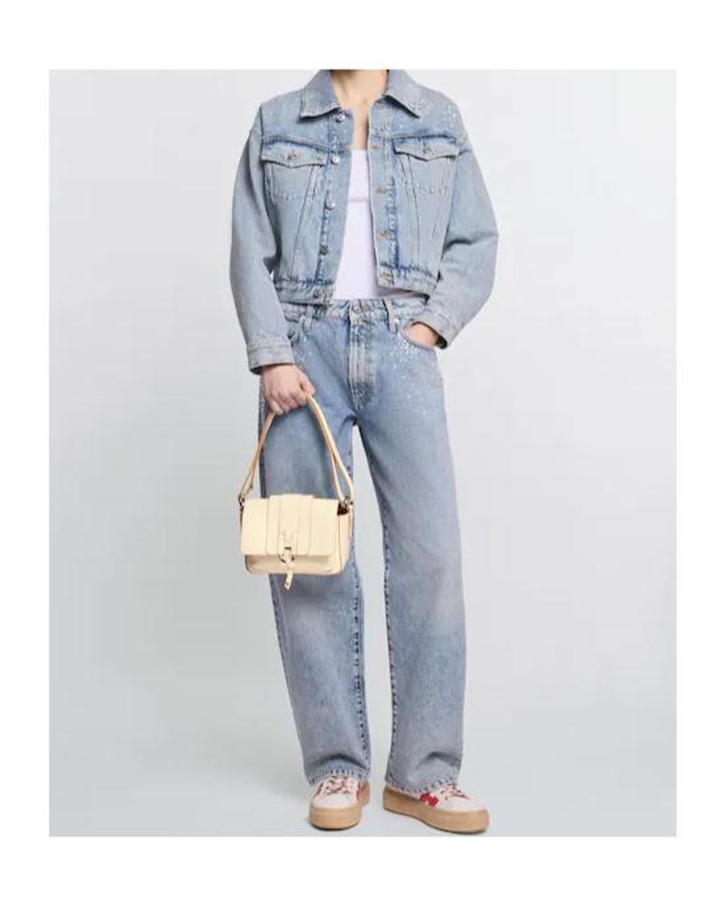 Hogan Natural Flap Shoulder Bag