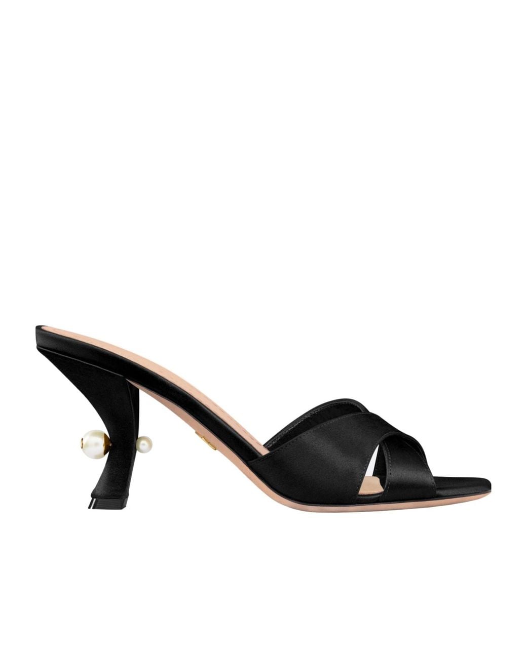 Dior Black Open-Toed High-Heeled Sandals