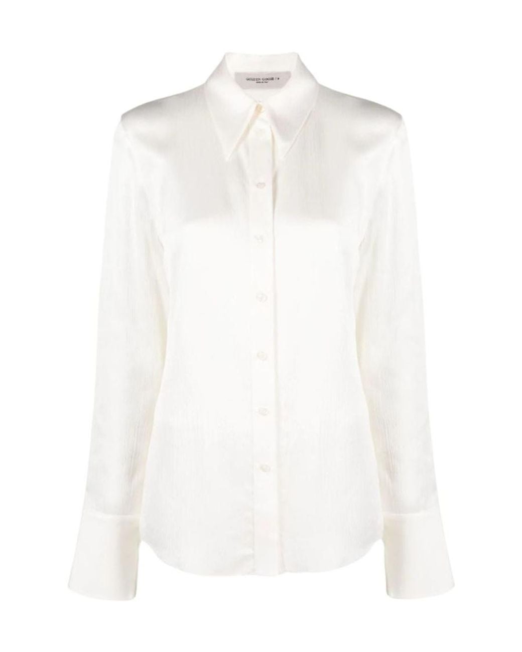 Golden Goose Deluxe Brand White Buttoned Shirt