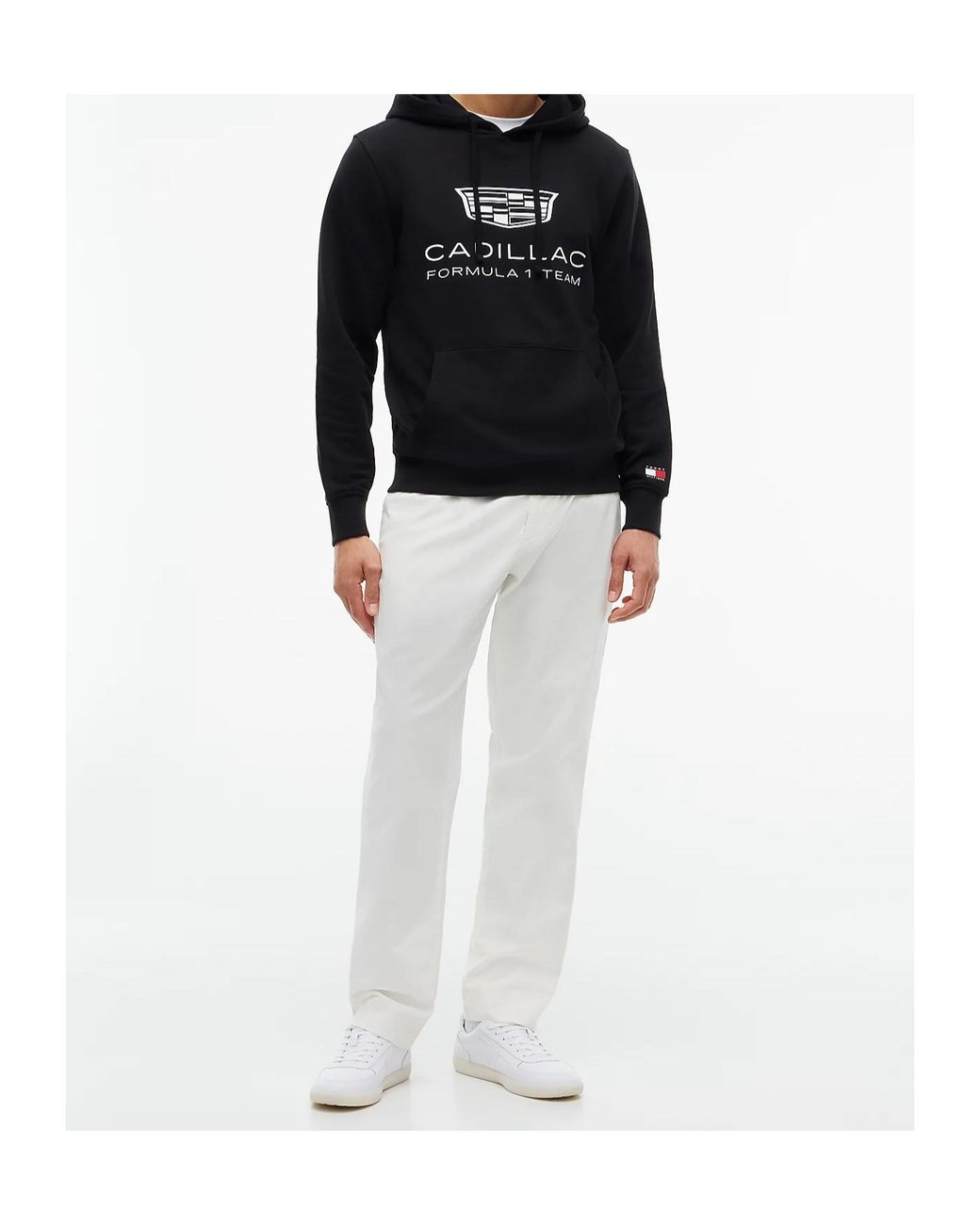 Tommy Hilfiger Black Long-Sleeve Sweatshirt for men