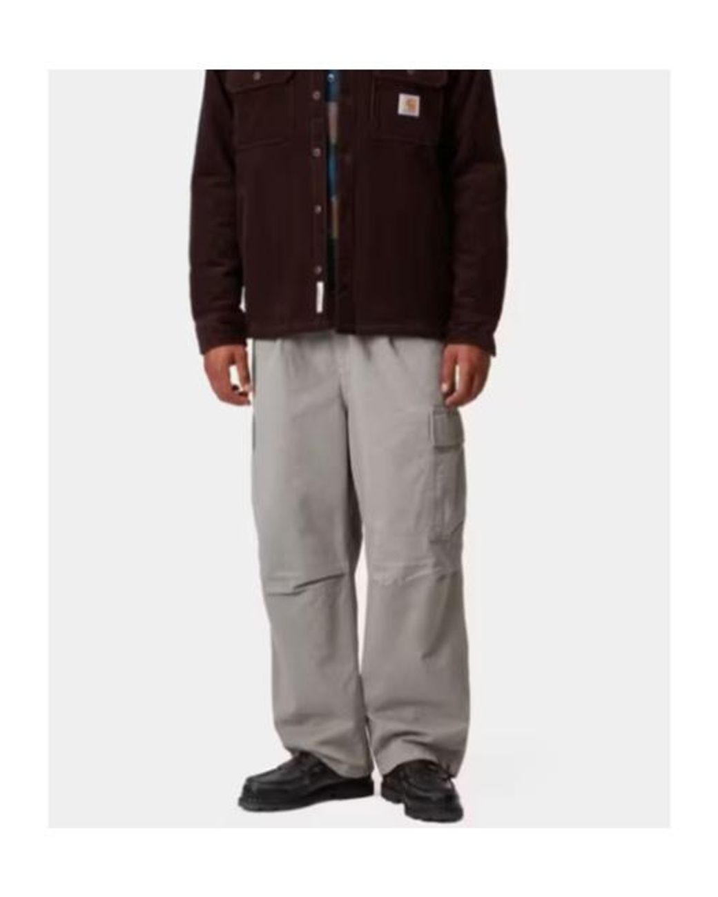 Carhartt Gray Cole Cargo Pant for men