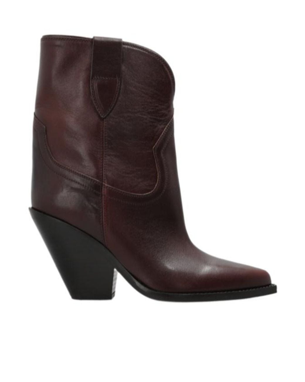 Isabel Marant Brown Heeled Ankle Boots