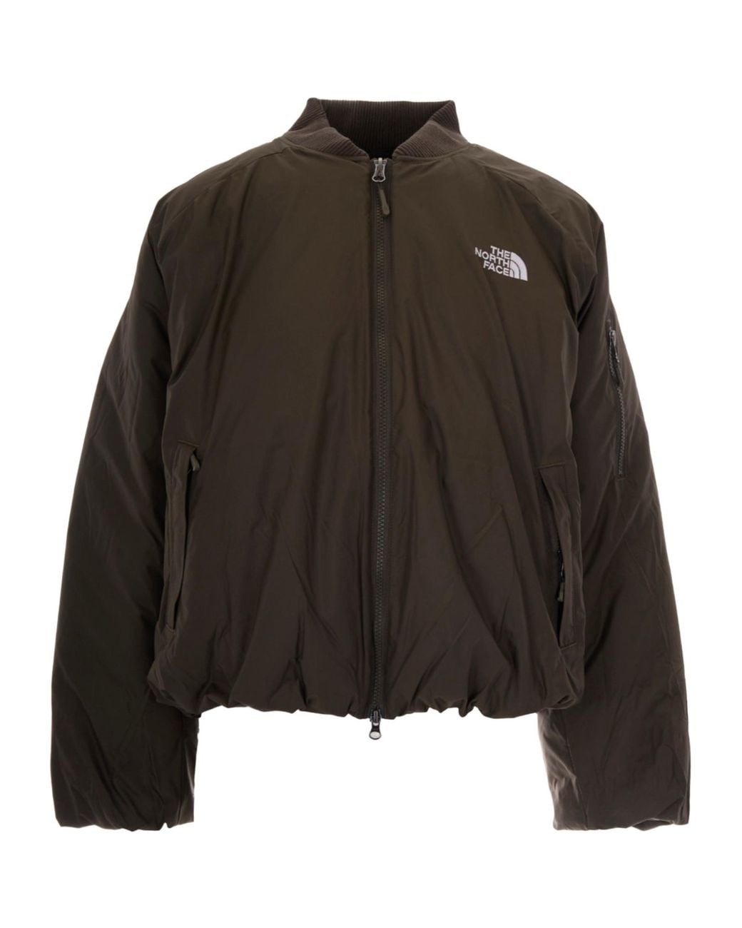 The North Face Brown Choqa Bomber Jacket