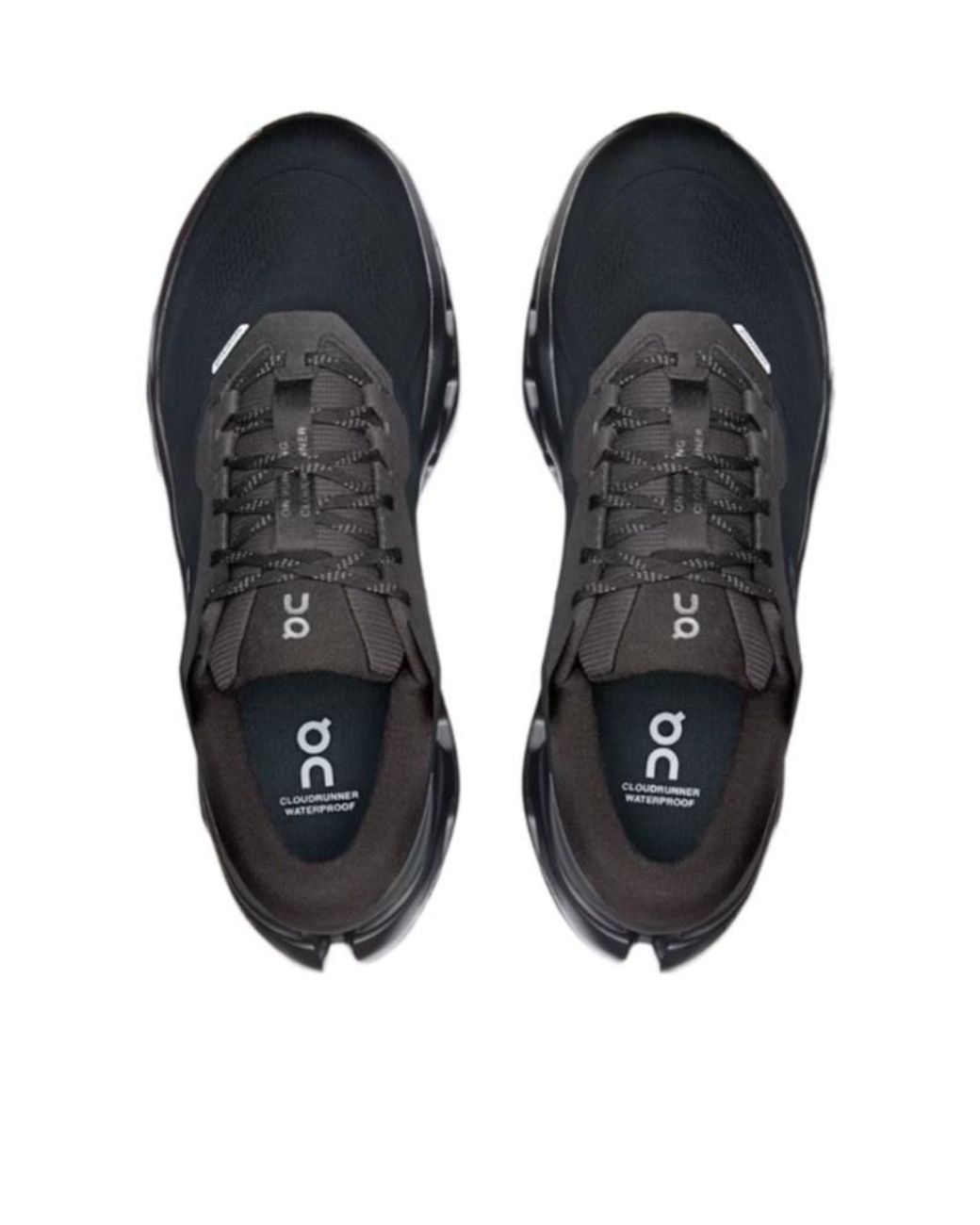 On Shoes Black Cloudrunner 3 Waterproof Sneakers for men