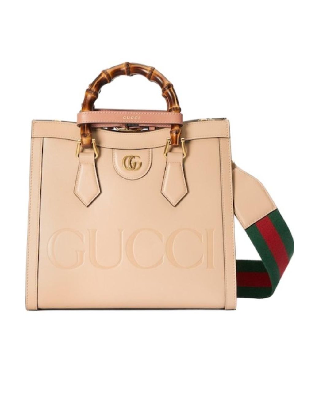 Gucci Natural Diana Small Top Handle Bag