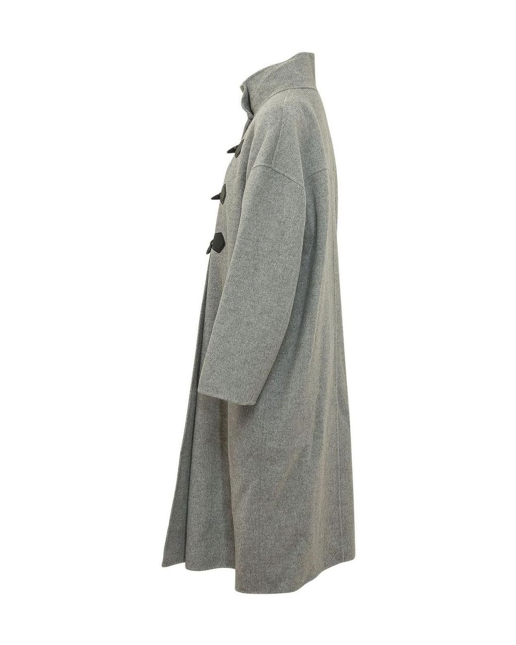 Ba&sh Gray Kaya Toggle Coats