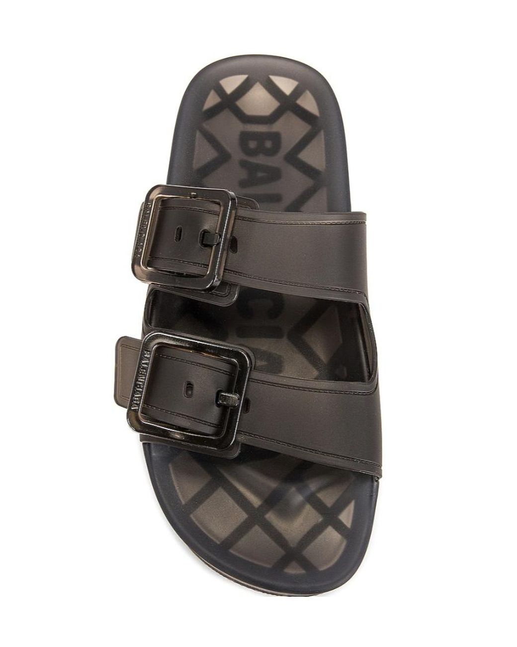 Balenciaga Black Mallorca Platform Sandals