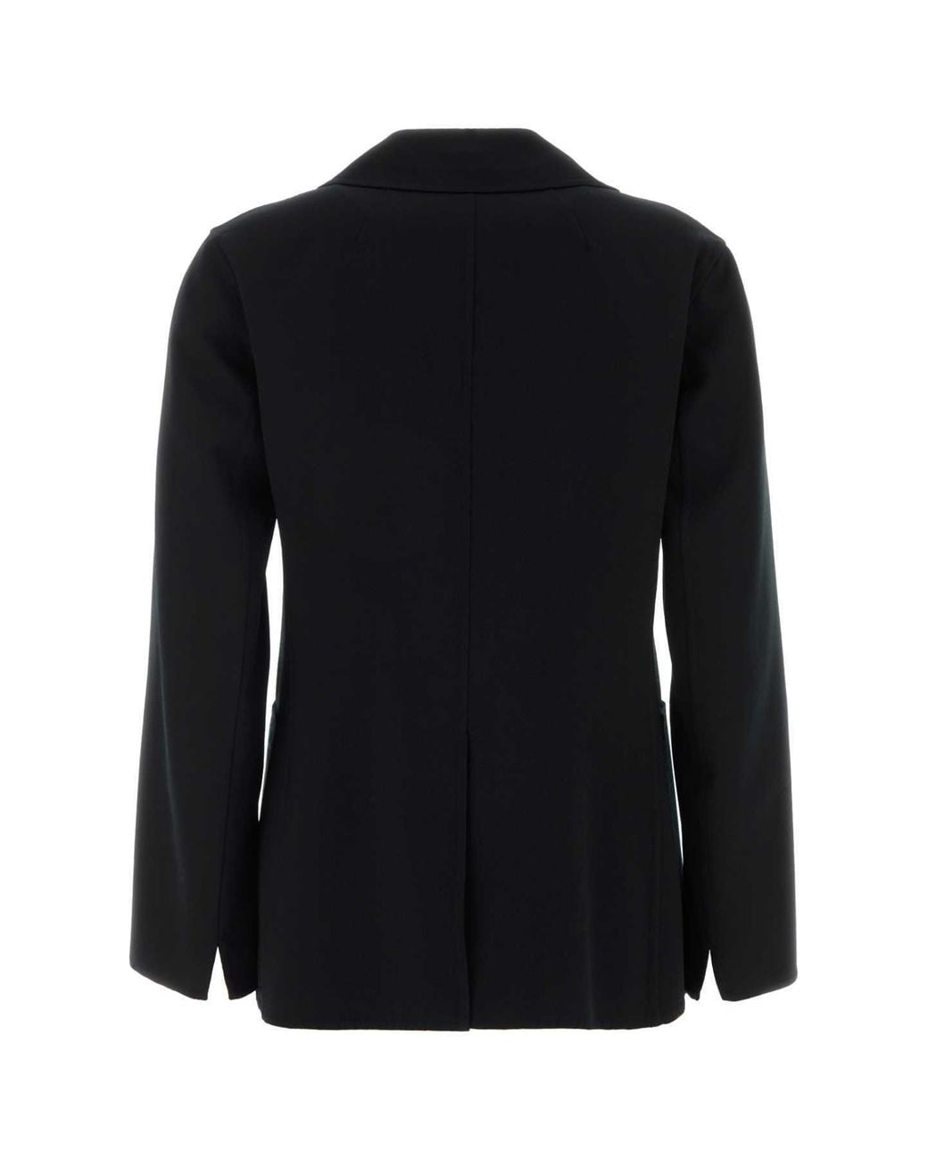 Max Mara Black 'S Fiore Double-Breasted Jacket