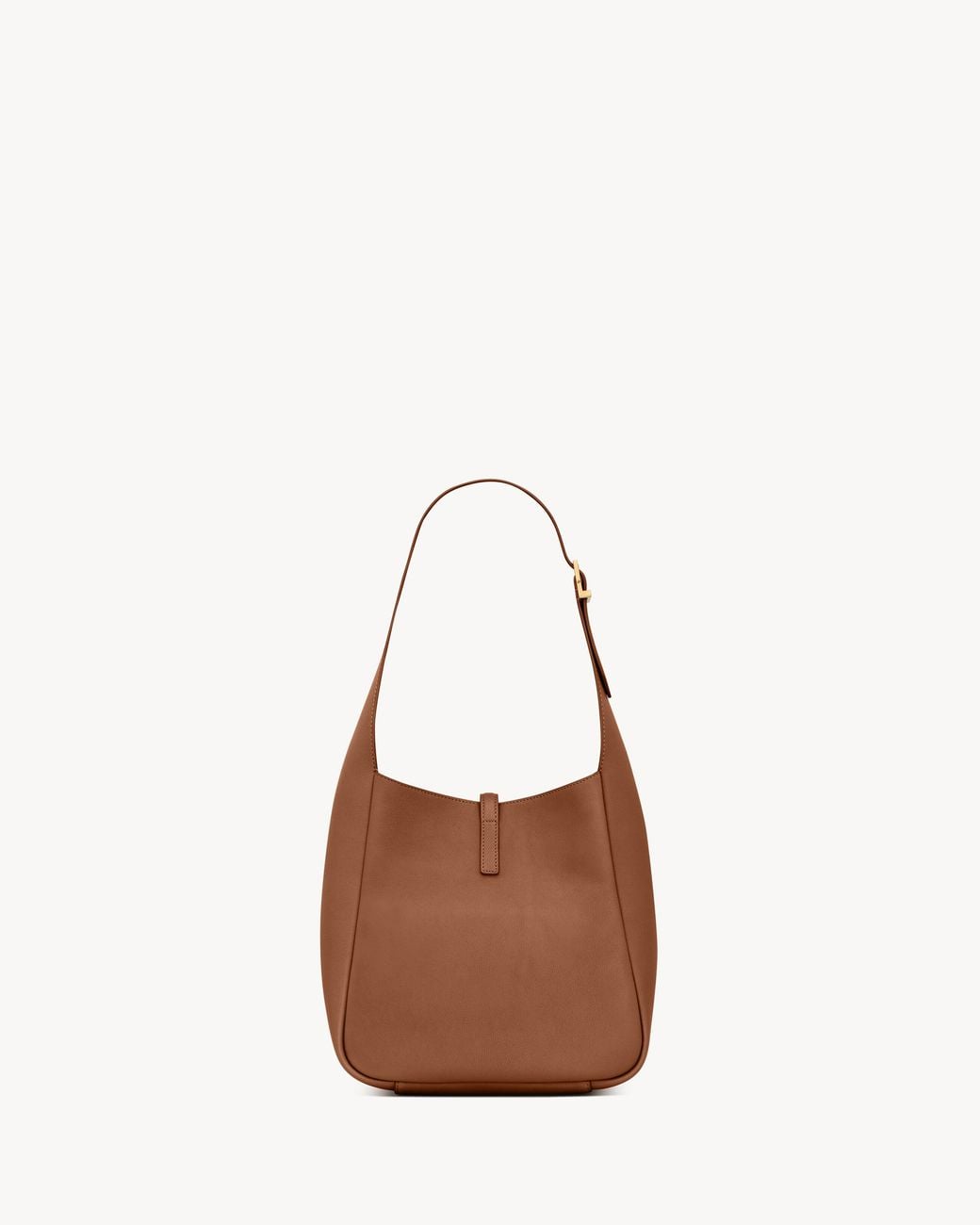 Saint Laurent Brown Le 5 A 7 Shoulder Bag