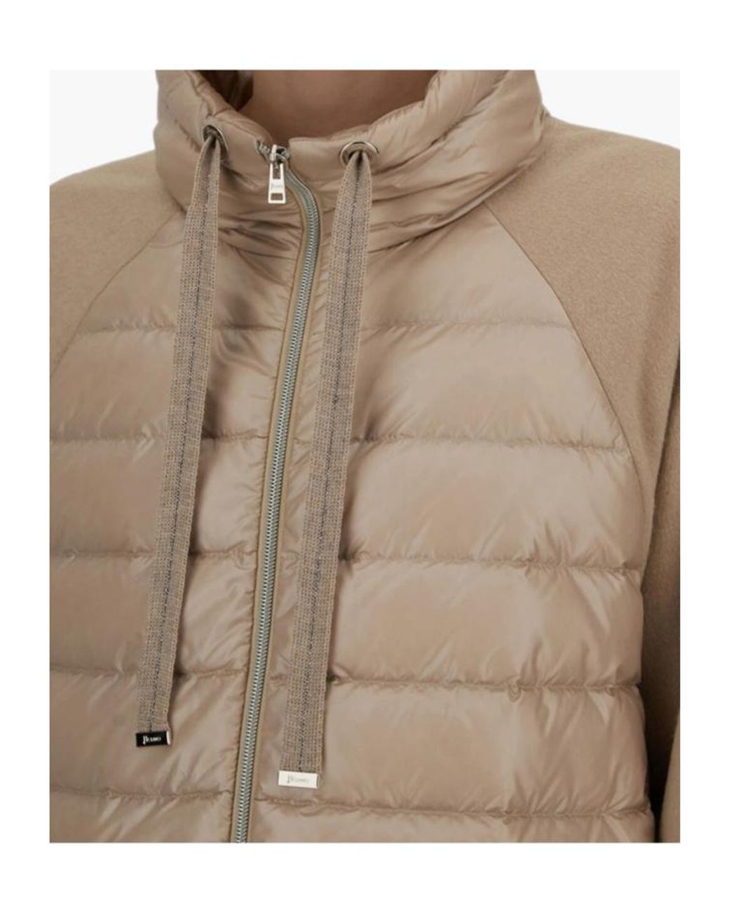 Herno Natural Stand-Up Collar Down Jacket