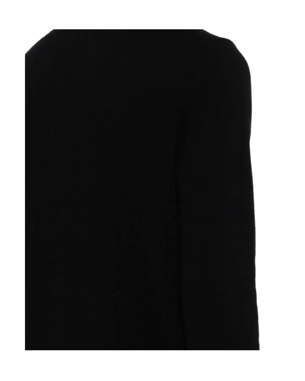 COMME DES GARÇONS PLAY Black Comme Des Garçons Play Logo Patch Knitted Cardigan for men