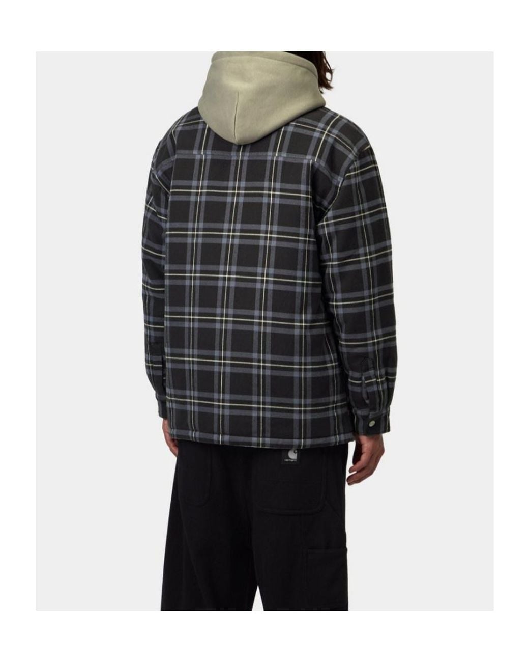Carhartt Gray Baird Shirt Jac for men