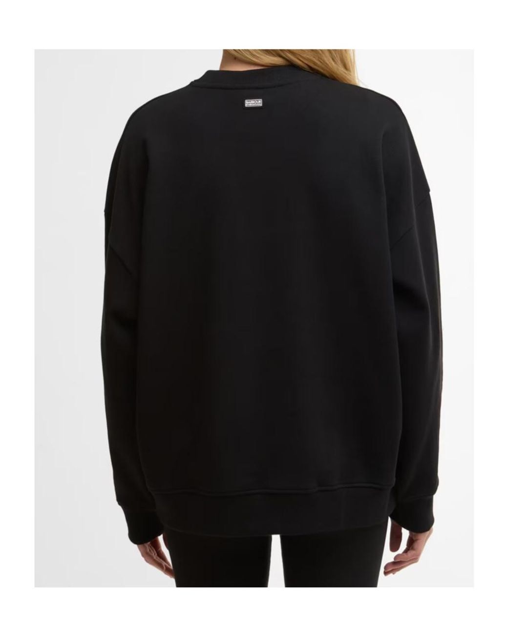 Barbour Blue Logo Crew Neck Sweatshirt