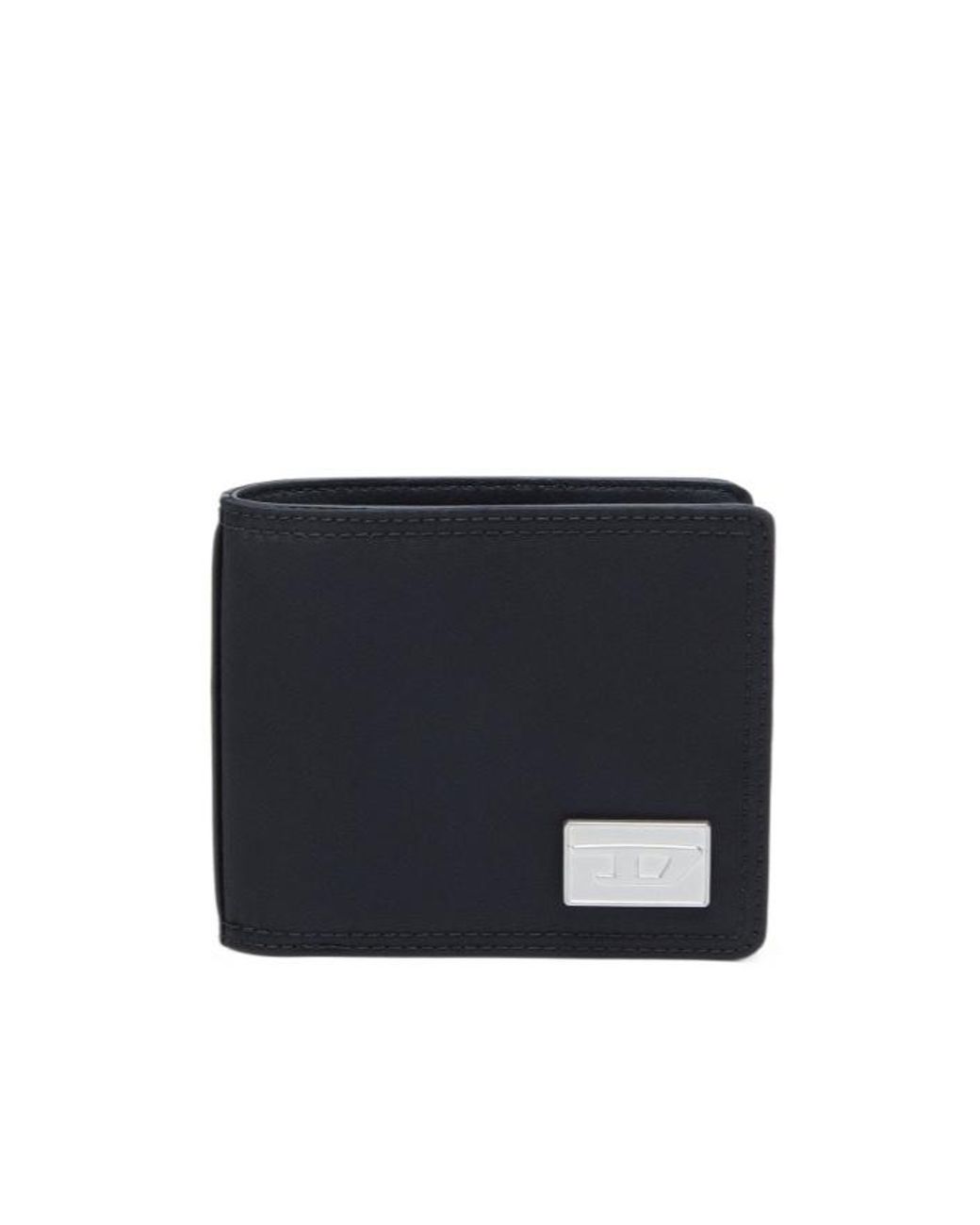 DIESEL Blue Multi-Pkts Bifold Wallet for men