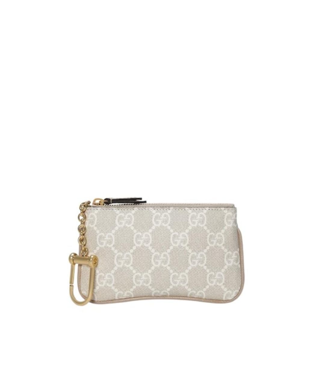 Gucci White Ophidia Key Case