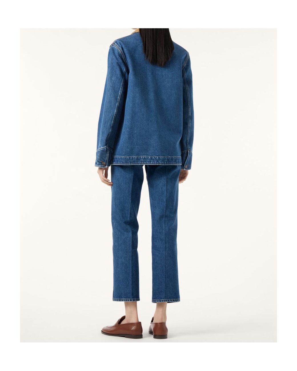 Loro Piana Blue Dean Field Denim Jacket