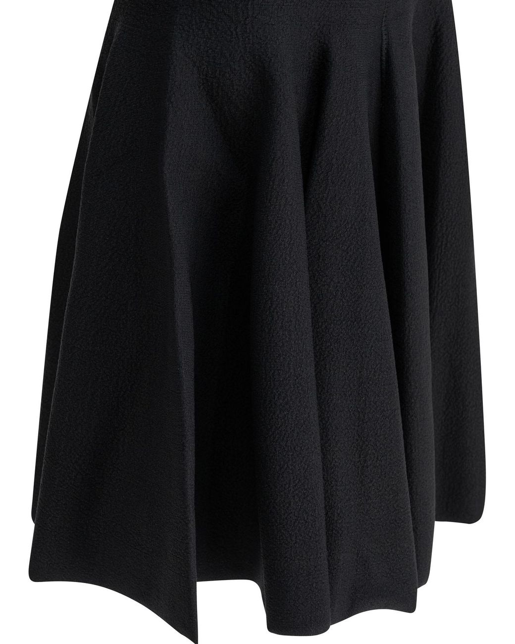Alaïa Black Alaïa Short Flared Dress