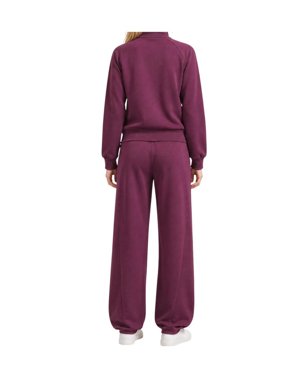 Liu Jo Purple Full-Zip Sweatshirt