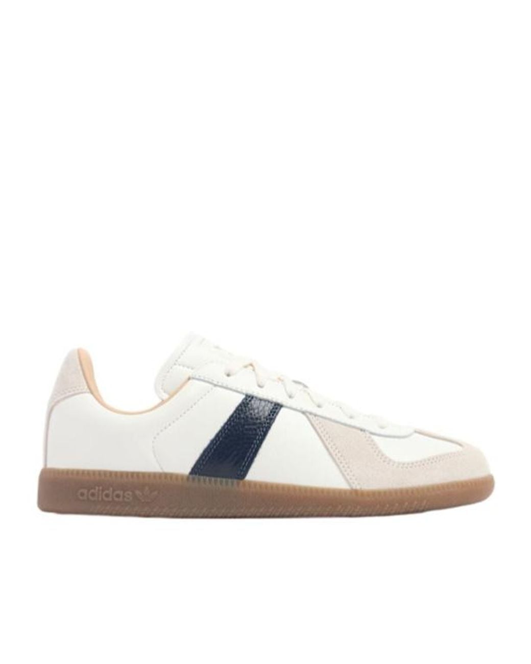 Adidas Originals White Flat Lowtop Laceup Shoes for men