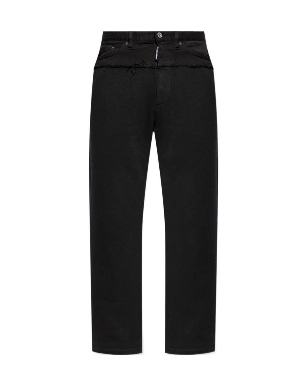 DSquared² Black Straight Leg Sweatpants for men