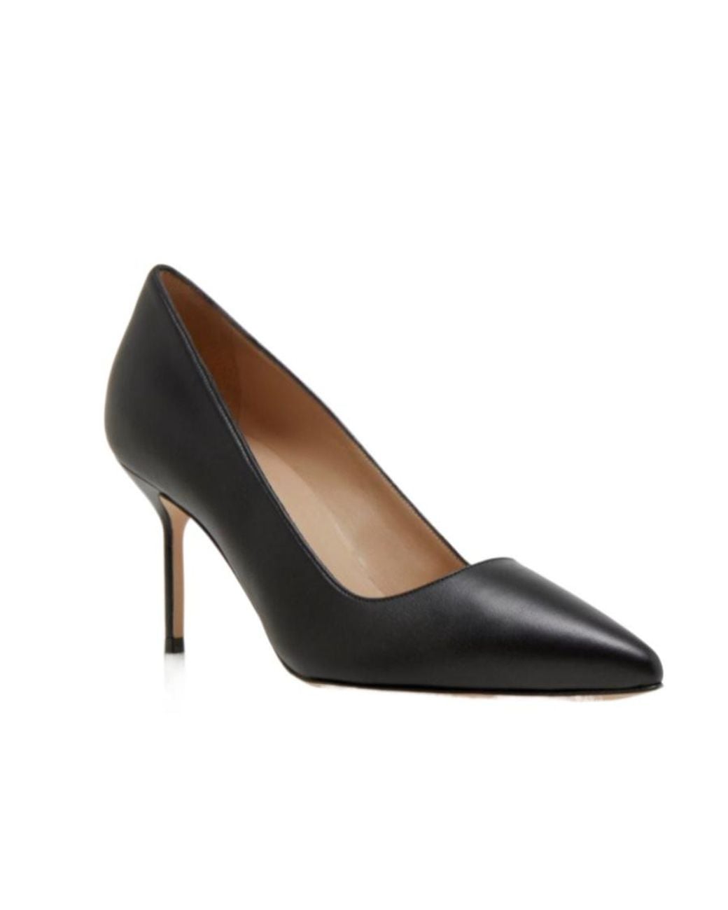 Manolo Blahnik Black Tora Slip-On Pumps