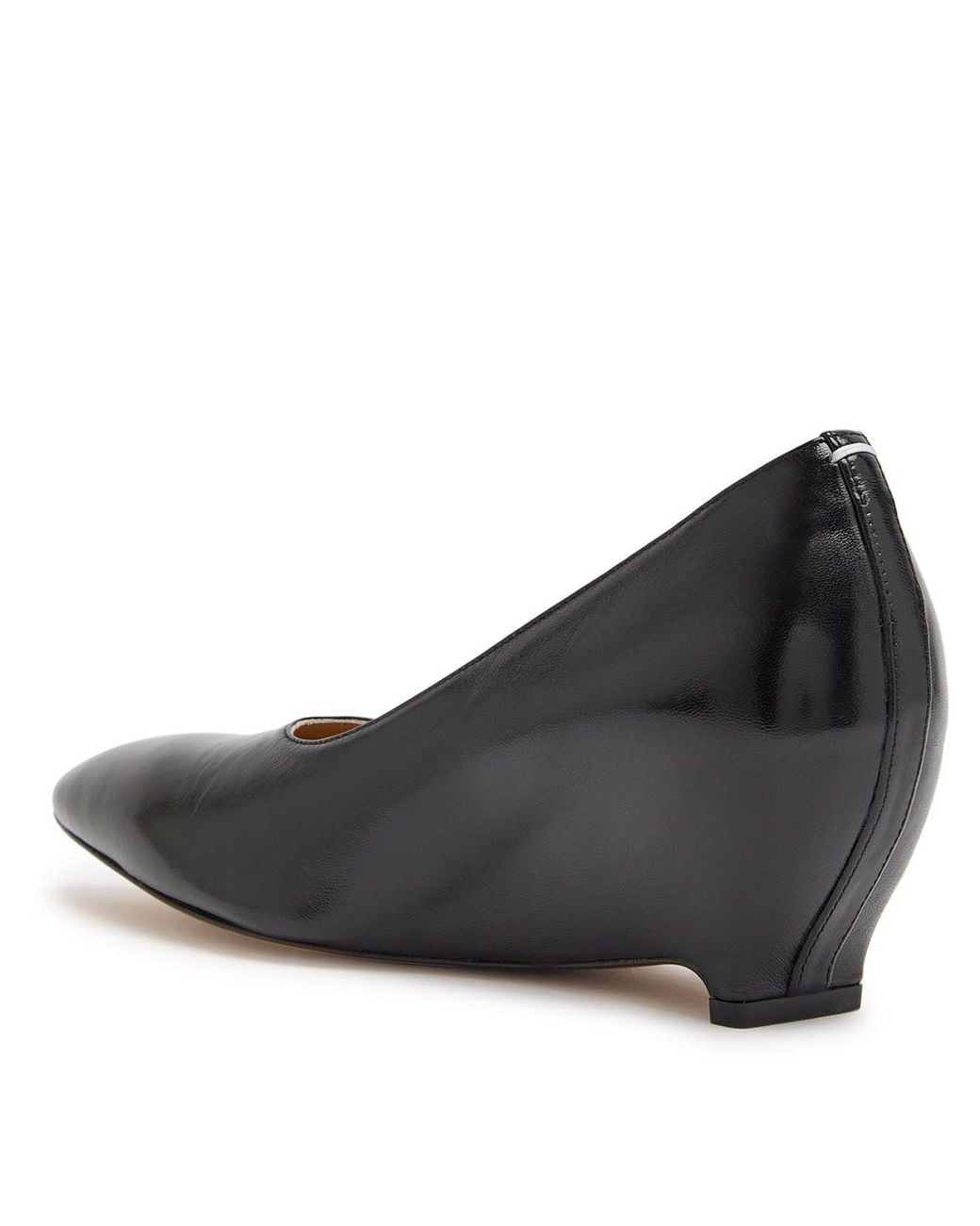 Maison Margiela Gray Pointed-Toe Slip-On Leather Shoes