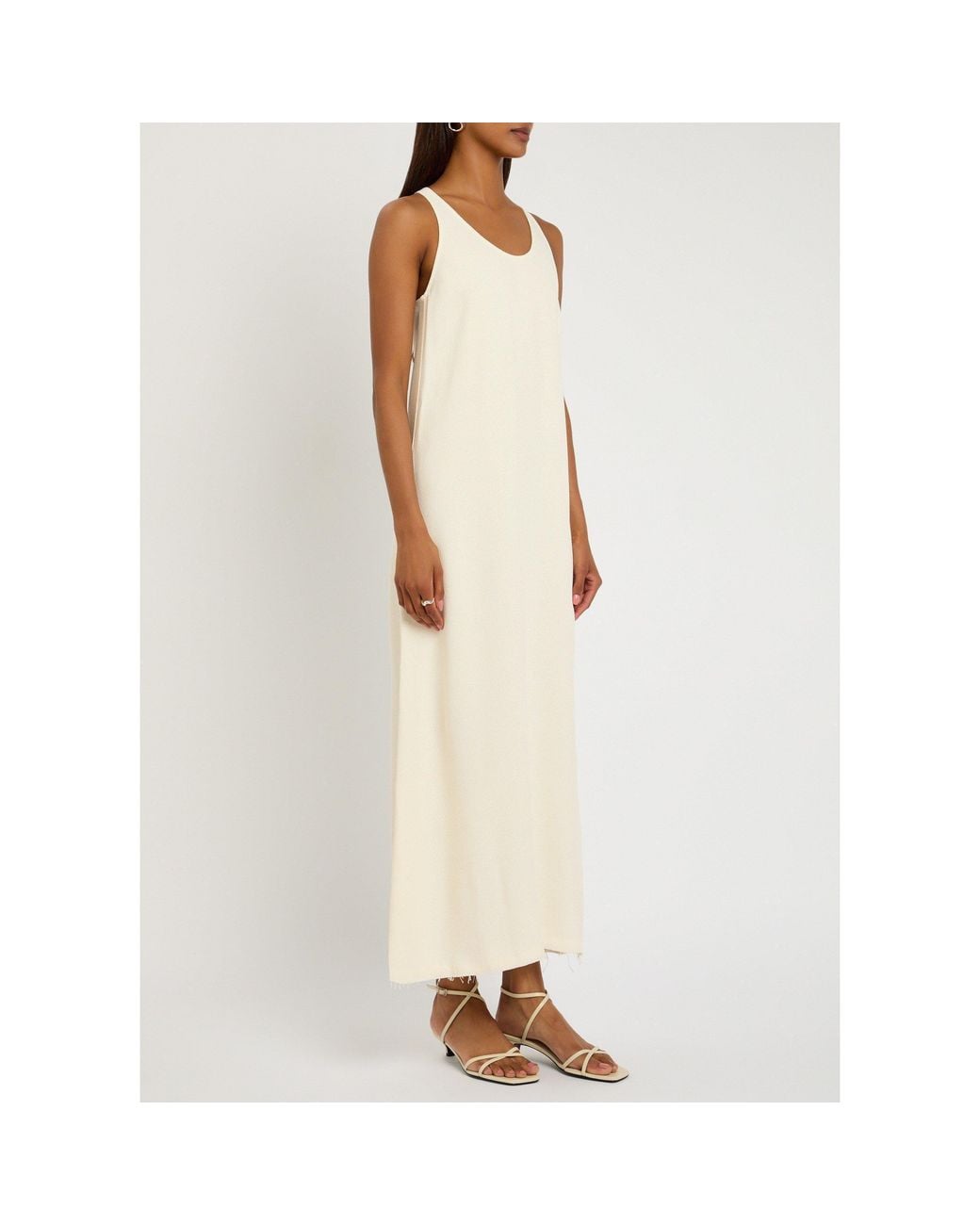 Totême  White Woven Dress