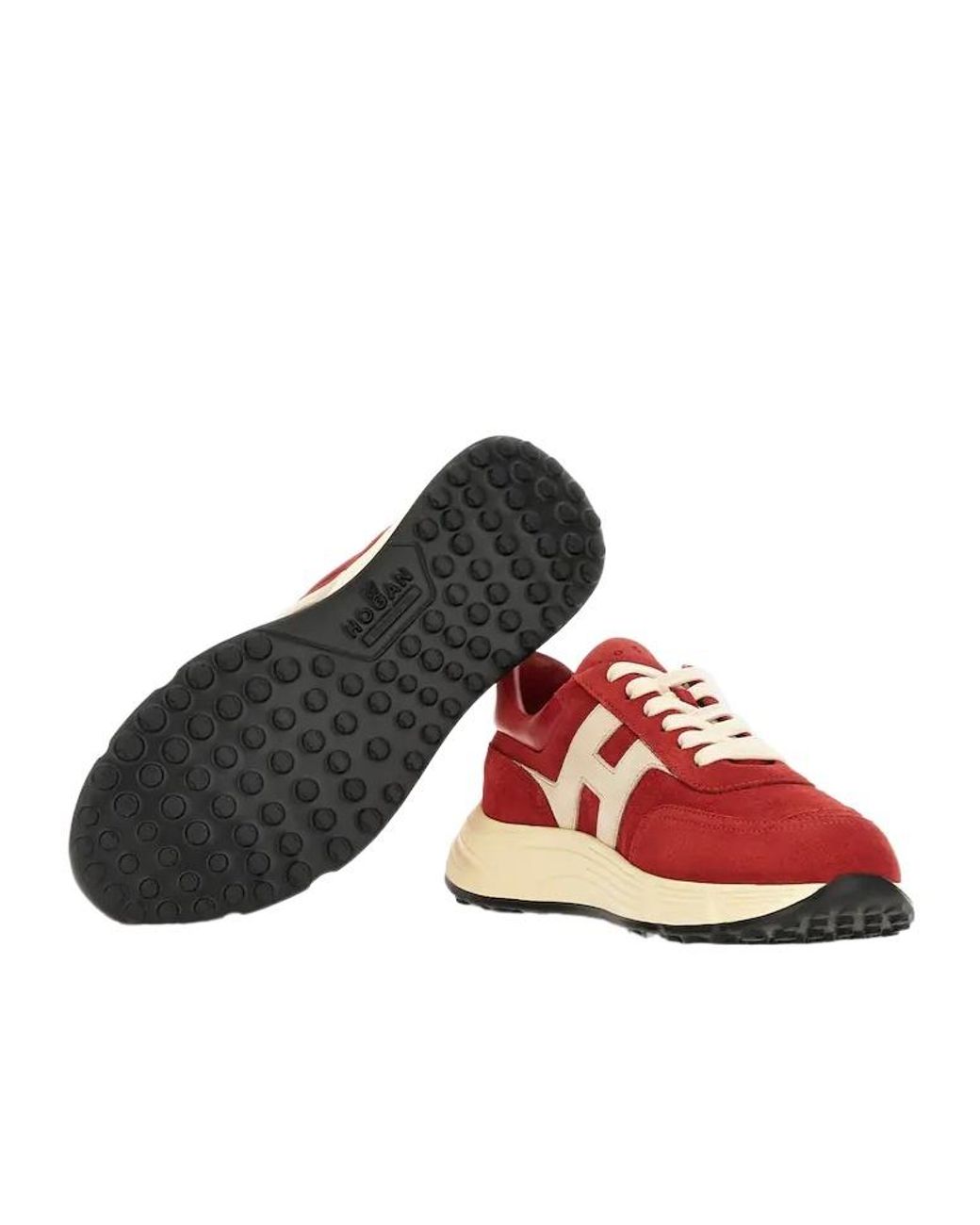 Hogan Red Hyperlight Series Sneakers for men