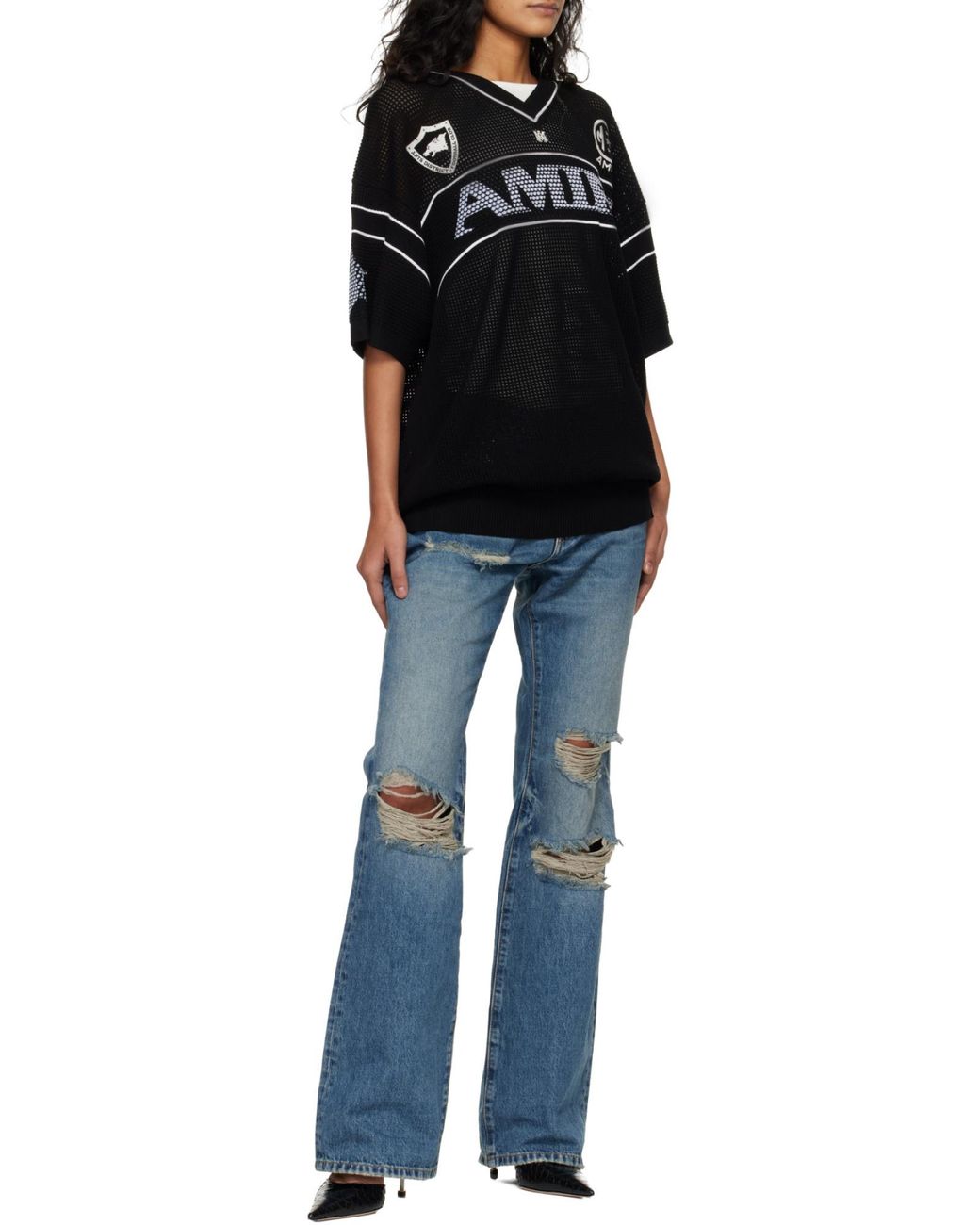 Amiri Black “Oversize” T-Shirt