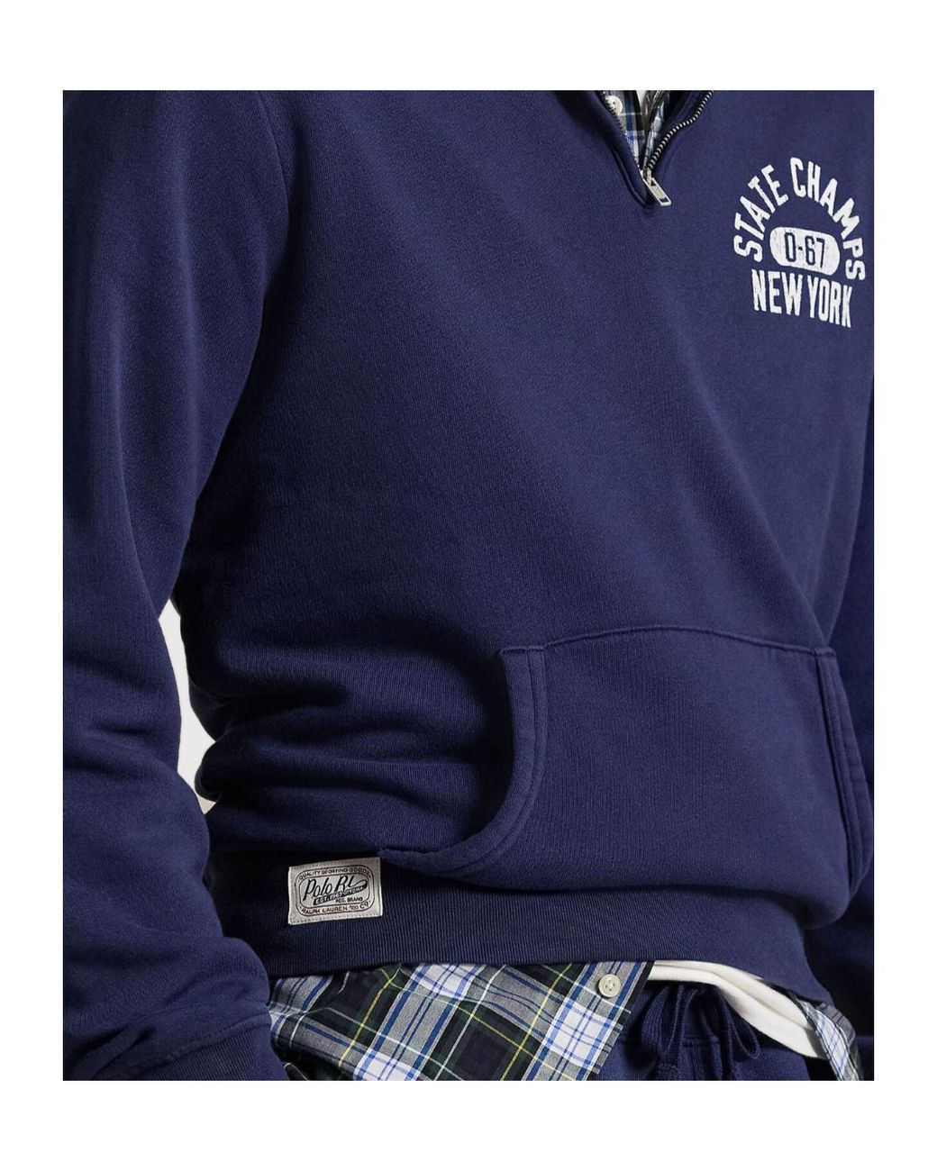 Polo Ralph Lauren Blue Long-Sleeve Sweatshirt for men