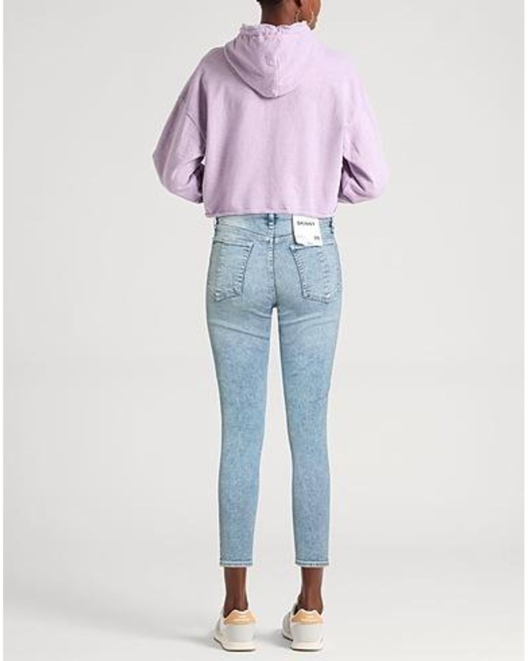 Rag & Bone Blue Light-Colored Skinny Jeans