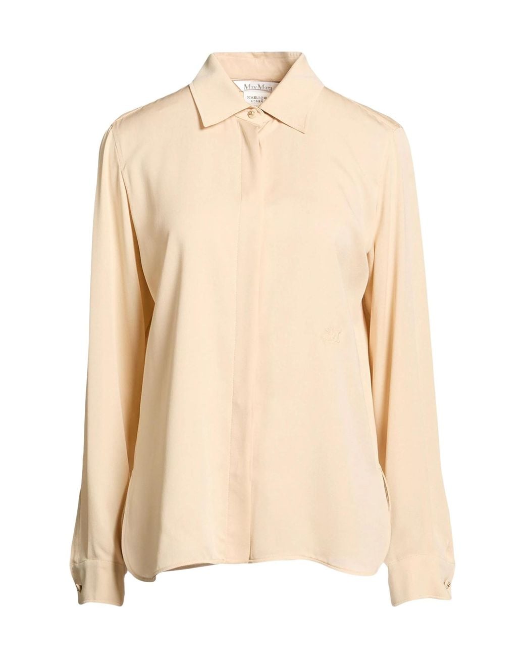 Max Mara Natural Silk Shirts Blouses
