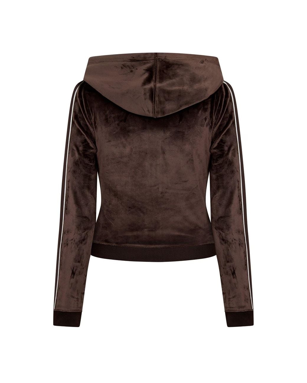 Nike Brown Hooded Zip-Up Sweatshirt