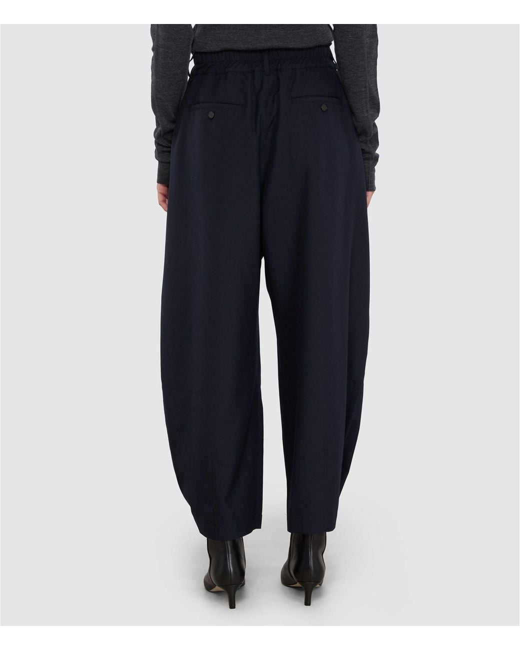 Soeur Blue Vernon Pleated Trousers