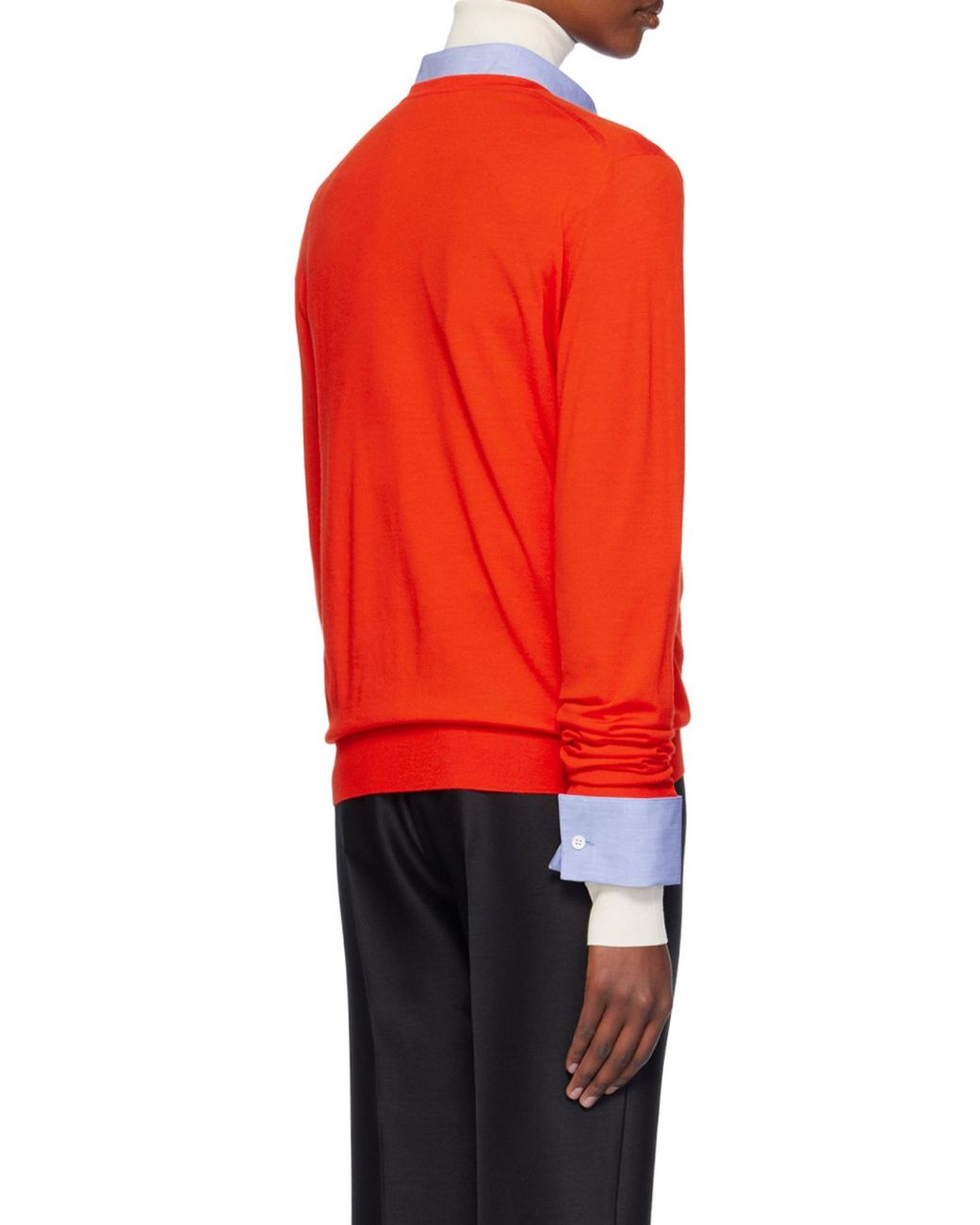 The Row Red Haius V-Neck Knitted Jumper