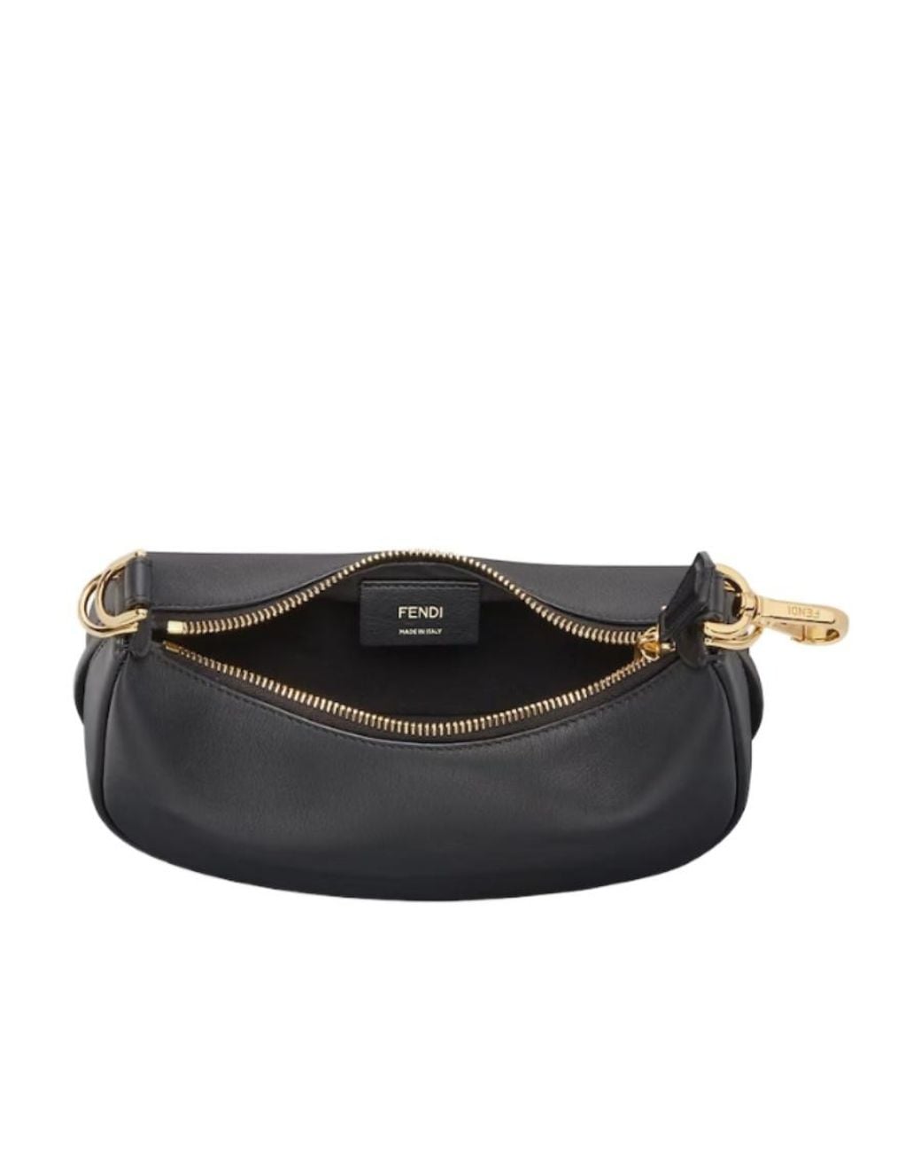 Fendi Gray Graphy Mini Tote Bag
