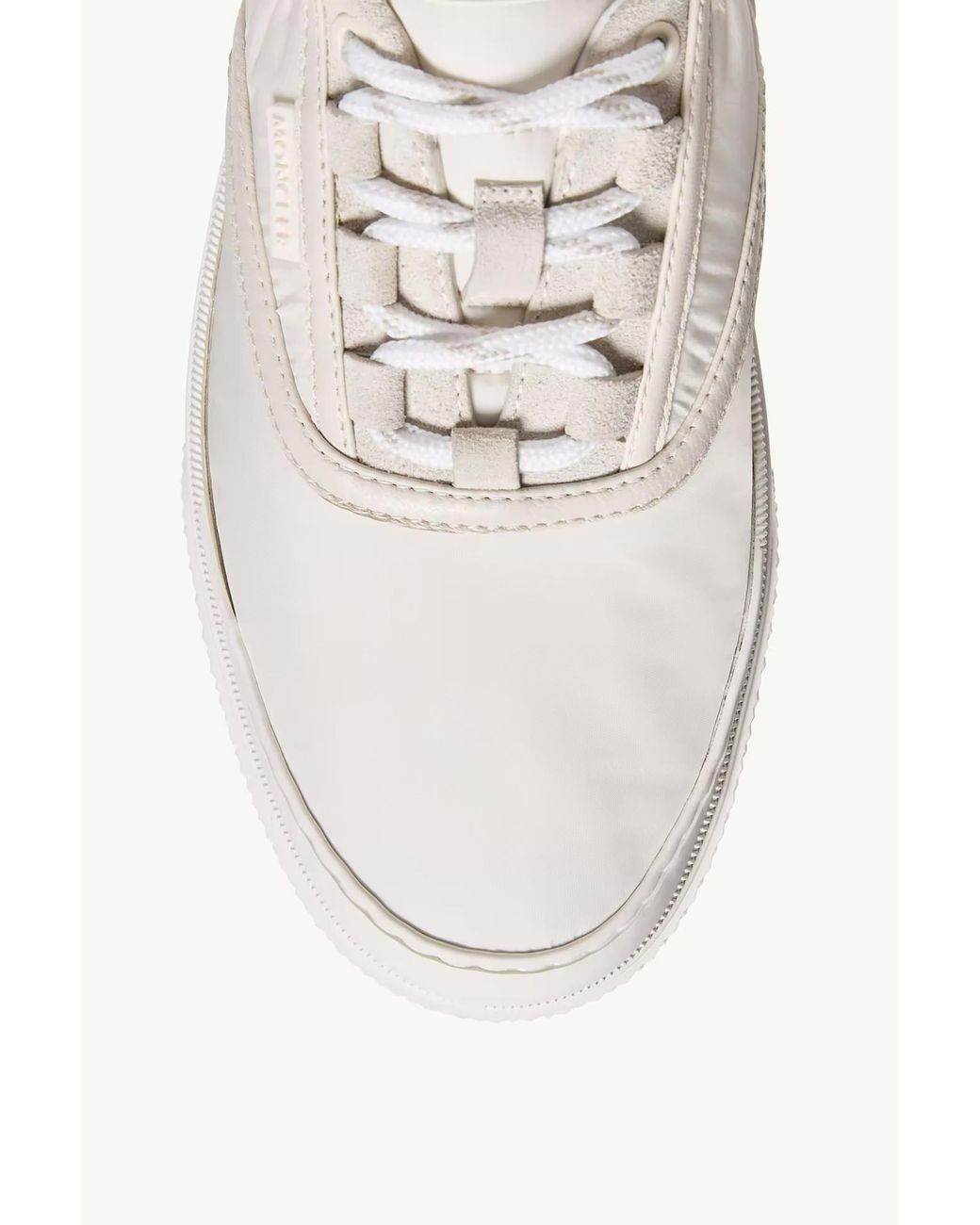 Moncler White Vera Leisure Padded Sneakers