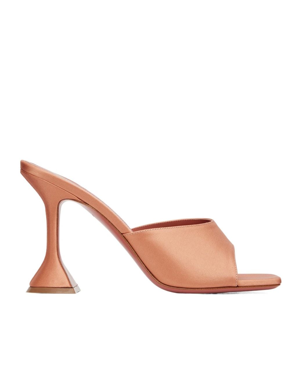 AMINA MUADDI Pink Lupita 95 High-Heeled Sandals